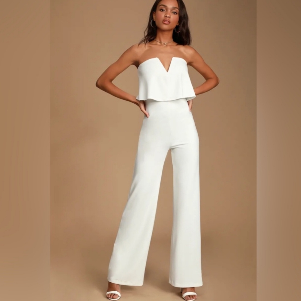 Lulu's power of love jumpsuit size small